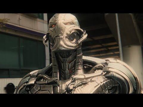 어벤져스 vs 울트론 서울 전투 장면 | 어벤져스: 에이지 오브 울트론 (Avengers: Age of Ultron, 2015) [4K]