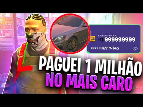 COMPRANDO CARRO DE 1 MILHÃO NO SERVIDOR