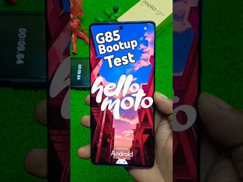 Moto G85 Bootup Time Speed test Review 🔥#shorts #speedtest #motog855g