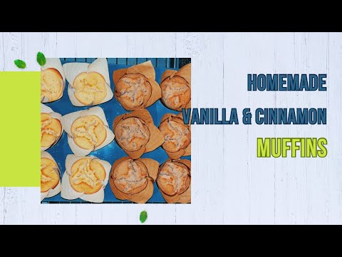 Cinnamon and Vanilla Muffins Recipe| Perfect for Teatime