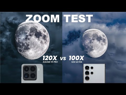 Xiaomi 15 Pro vs Samsung Galaxy S24 Ultra Live Zoom Test Comparison