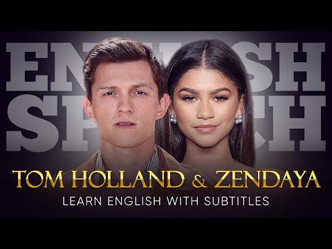 ENGLISH SPEECH | TOM HOLLAND & ZENDAYA: Secret Talents Revealed (English Subtitles)