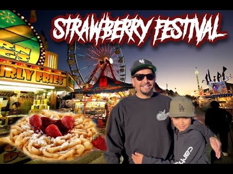 STRAWBERRY FESTIVAL 2024 / DAY IN THE LIFE VLOG