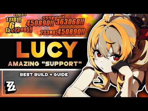 The BEST Lucy Guide - for MainDPS & Support: Best Weapons, Disk Drives, Teams | Zenless Zone Zero