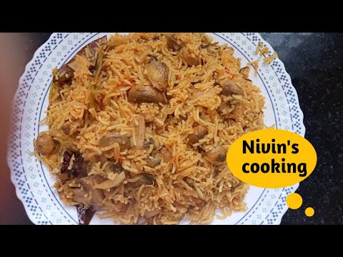 How to make Mushroom Biryani in Tamil / Mushroom Biryani Recipe in Tamil / Biryani Recipes