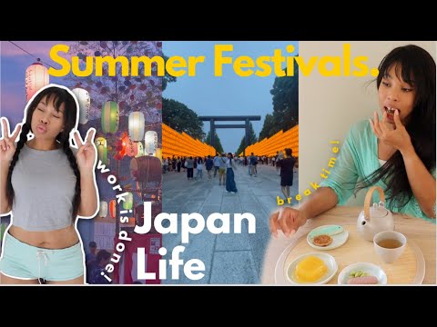 Work Life drama, time with friends and uncovering summer festivals and controversies in Japan! 🏮