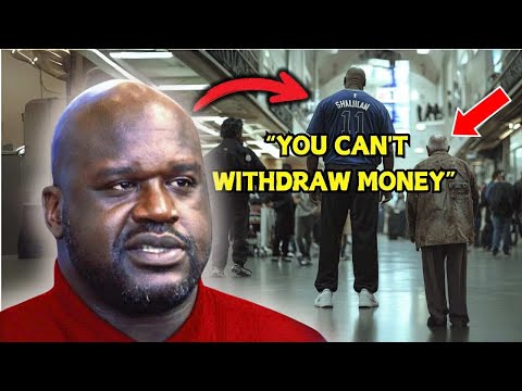 Staff Kicked an Elderly Man Out of the Bank... They Turned Pale When Shaq Showed Up to Take Action!