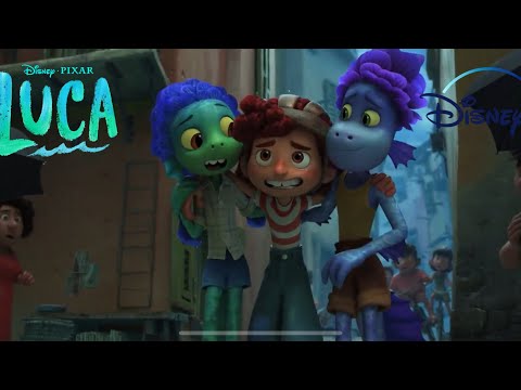 Luca Clip - Luca And Alberto Sea Monster Reveal