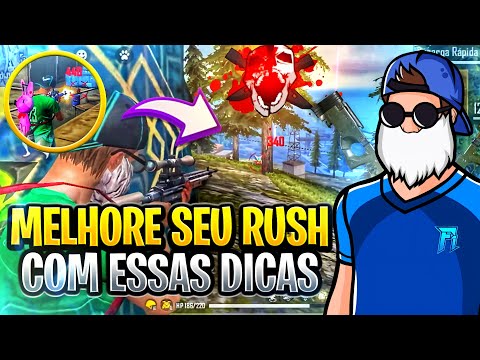 5 DICAS PARA MELHORAR SEU RUSH NO FREE FIRE🔥😈IPHONE XR FREE FIRE MAX