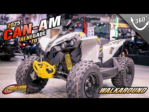 Walkaround | 2025 Can-Am® Renegade 70 EFI