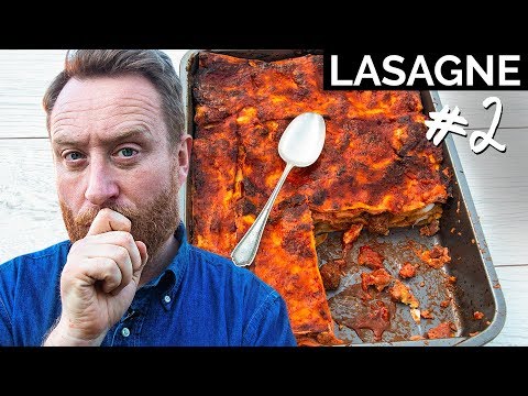 How to make Classic Italian Lasagne FOOD BUSKER | John Quilter