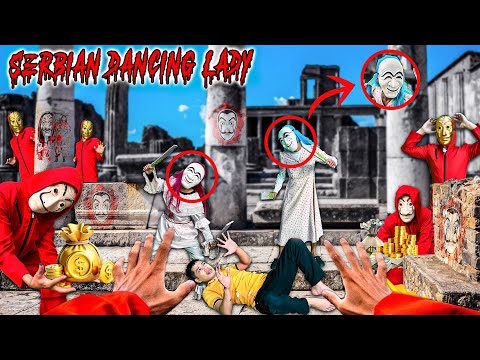 MONEY HEIST vs SERBIAN LADY DANCING ESCAPE IN REAL LIFE 4.0 (HORROR CHASE POV)