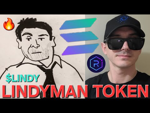 $LINDY - LINDYMAN TOKEN CRYPTO COIN HOW TO BUY LINDY MAN SOL SOLANA MARC ANDREESSEN MEMECOIN RAYDIUM