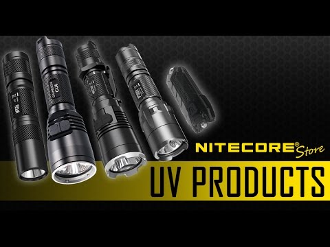 Nitecore MT1U(Discontinued), MH27UV, CU6 (Discontinued), P20UV, Tube UV, Flashlights