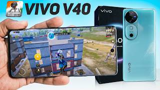 vivo V40 - BGMI Test with FPS Meter 🔥