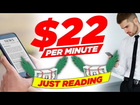 Earn $1320 Just by READING for 1 Hour! 🔥NEW METHOD! 🔥(Make Money Online Easy Free Worldwide 2021)