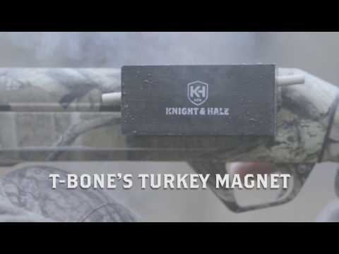 T-Bone Turkey Magnet Push/Pull Call On Shotgun | Knight & Hale