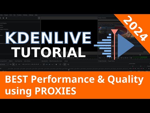 2024 Kdenlive Tutorial - Best Proxy Settings for Performance and Quality