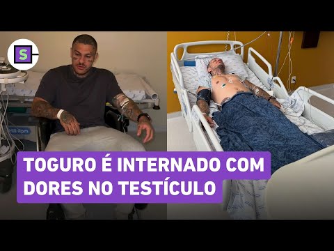 Influenciador Toguro é internado em UTI após dores no testículo: 'Calafrio'