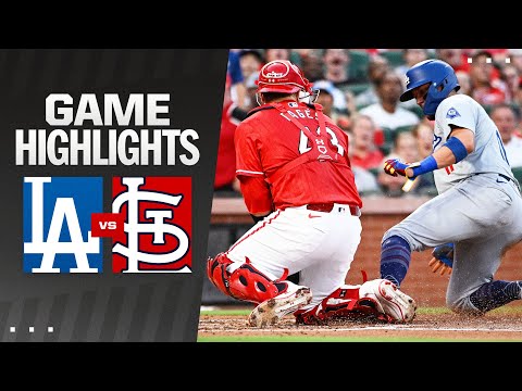 Dodgers vs. Cardinals Game Highlights (8/16/24) | MLB Highlights