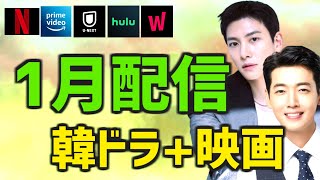 【日本配信】2023年1月に開始する韓国ドラマ、映画20作品【Netflix Amazonプライムビデオ Hulu U-NEXT Watcha 簡単あらすじ キャスト】