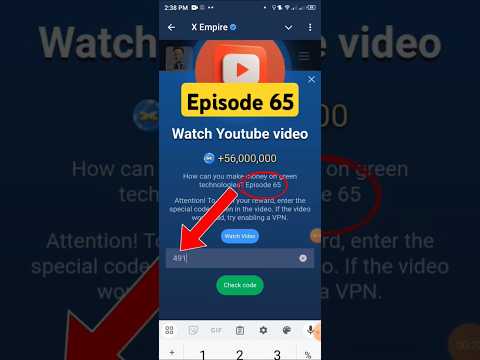 X Empire episode 65 | x empire 65 code | okx uid | x empire withdrawal