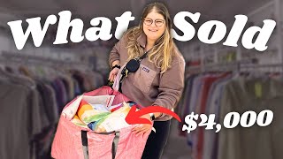 GREAT SALES OVER $50! 🤑 What Sold on Poshmark & eBay in August 2024!