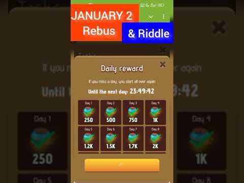 Zoo Airdrop #Rebus 2ND January 2025 #zoorebus of the day 1st #dailycombo #notpixel