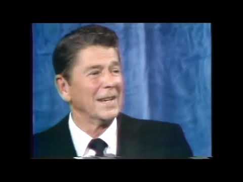 Reagan election night victory speech in Los Angeles 1980 from NBC