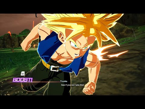 Dragon Ball Z Sparking Zero Trunks vs Tien Bojack Unbound Costume Mod