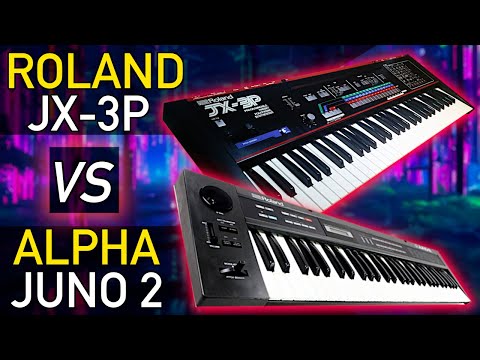 ROLAND JX-3P vs ALPHA JUNO 2: Live Shoot-Out Of 2 Undervalued Analog Synths 💸