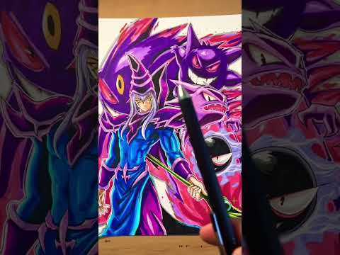 Dark Magician, Gengar Pokemon COMISION 🔥