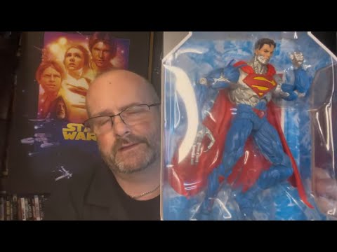 Cyborg Superman. McFarlane Toys Unboxing. #toys #mcfarlanetoys #dc #dccomics #figures