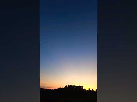 【癒し動画】　夕焼け　熊本県玉名市　#nature 　#松山千春　#shorts