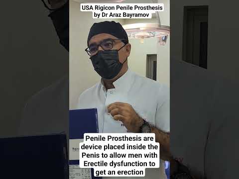 Penile Prosthesis by Dr Araz Bayramov #andrologist #urologist #drarazbayramov