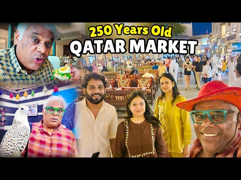 Exploring QATAR'S OLDEST "SOUQ WAQIF" MARKET 😱🔥  | Food, Shopping, Museum 🇶🇦P-2