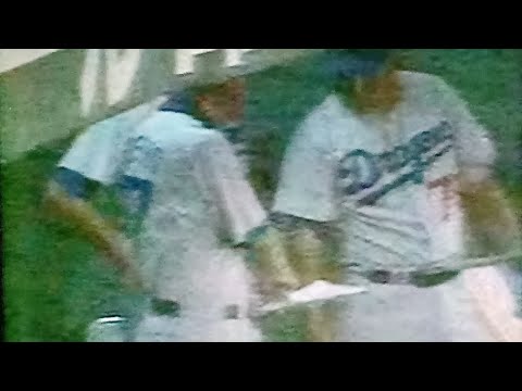 1996広島VS中日　倉敷マスカットスタジアム　中日宣打たれベンチで加藤コーチ星野監督に怒鳴　中日大豊逆転ホームラン