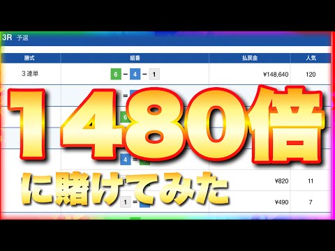 競艇の特大万舟に賭けたら腰が抜けた【競艇・ボートレース】