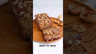 BANANA WALNUT CAKE | EGGLESS AND NO OVEN CAKE RECIPE