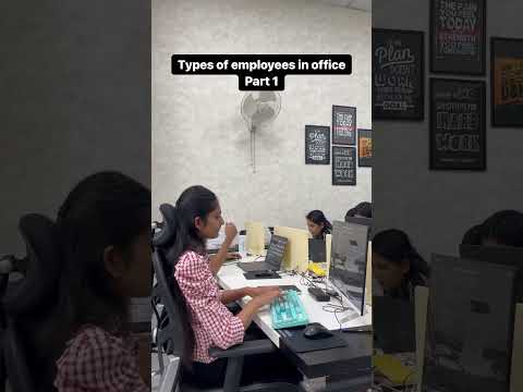 Types of employees in office | Office Funny Reels | Part 1