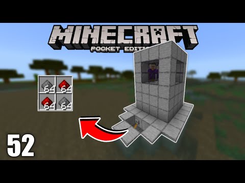 FARM de PÓLVORA e REDSTONE MCPE 1.19! - Minecraft Survival 1.19 #52 (Minecraft Bedrock)