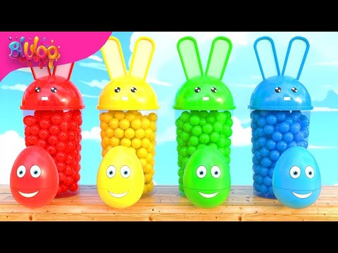 Funny Colors Song | Suprise Eggs | BluLoo Nursery Rhymes & Kids Songs