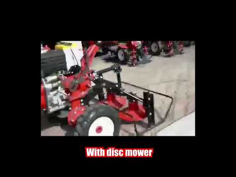 With disc mower