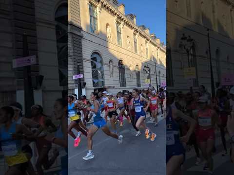 Women’s Paris Olympic Marathon Spectator POV - Sifan Hassan makes history!