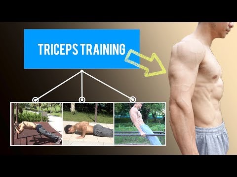 Triceps Training - 3 Bodyweight Exercises