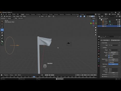 Noob vs Pro artist - animating a flag