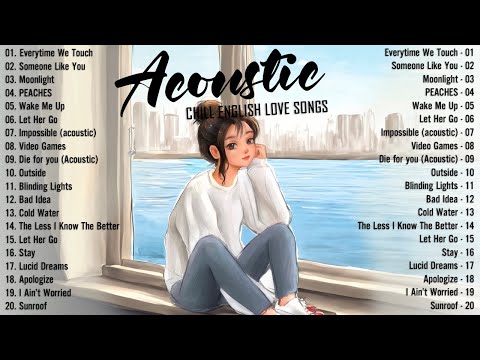 Acoustic Songs 2024 🌻 Chill English Acoustic Love Songs 2024 Cover 🌻 Best Acoustic Music of All Time