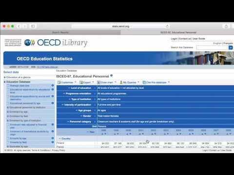 OECD iLibrary 統計データの見つけ方 (2016)