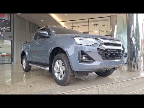 สุดยอดแน่นอนรุ่นนี้!! พาชม 2024 Isuzu D-Max Hi-Lander 2 ประตู 1.9 L MT สีเทาโอเพค E5 7.80 ส.