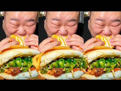 [Big Stomach King Challenge] Challenge to Eat Gourd Head with Steamed Buns! At one breath  30 steam